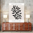 Forms of Art by M Studio on GIANT ART - beige botanical