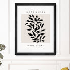 Forms of Art by M Studio on GIANT ART - beige botanical