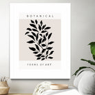 Forms of Art by M Studio on GIANT ART - beige botanical