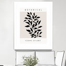 Forms of Art by M Studio on GIANT ART - beige botanical