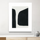 Black Abstract  by M Studio on GIANT ART - black scandinavian