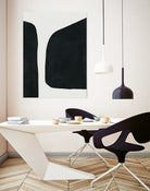 Black Abstract  by M Studio on GIANT ART - black scandinavian