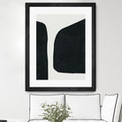 Black Abstract  by M Studio on GIANT ART - black scandinavian