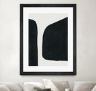 Black Abstract  by M Studio on GIANT ART - black scandinavian