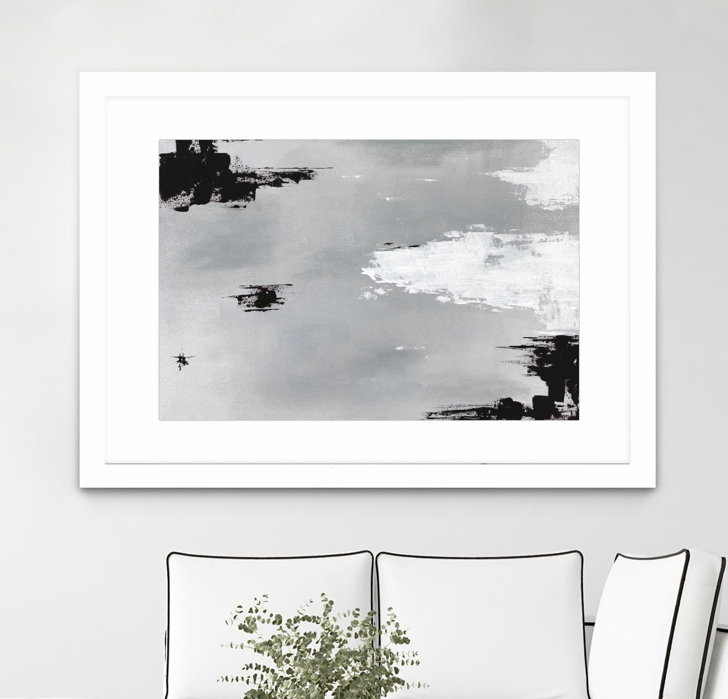 Missed Moment by Daleno Art on GIANT ART - white abstract