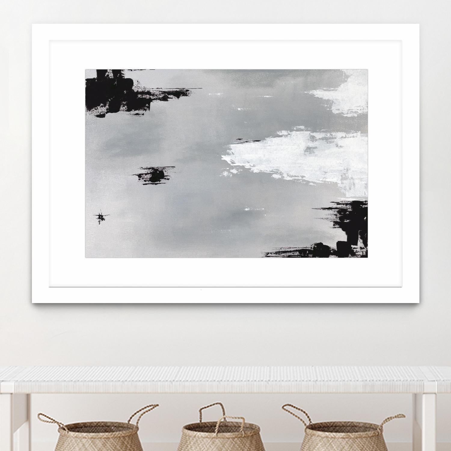 Missed Moment by Daleno Art on GIANT ART - white abstract