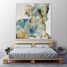 Colt Favorite by Daleno Art on GIANT ART - orange watercolor horse