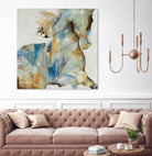 Colt Favorite by Daleno Art on GIANT ART - orange watercolor horse