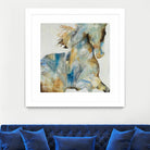 Colt Favorite by Daleno Art on GIANT ART - orange watercolor horse