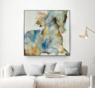 Colt Favorite by Daleno Art on GIANT ART - orange watercolor horse