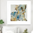 Colt Favorite by Daleno Art on GIANT ART - orange watercolor horse