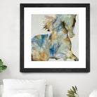 Colt Favorite by Daleno Art on GIANT ART - orange watercolor horse