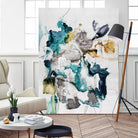 Diffuse II by Daleno Art on GIANT ART - green abstract abstrait