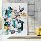 Diffuse II by Daleno Art on GIANT ART - green abstract abstrait