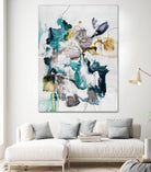 Diffuse II by Daleno Art on GIANT ART - green abstract abstrait