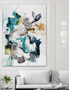 Diffuse II by Daleno Art on GIANT ART - green abstract abstrait