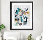 Diffuse II by Daleno Art on GIANT ART - green abstract abstrait