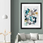 Diffuse II by Daleno Art on GIANT ART - green abstract abstrait