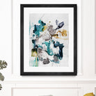 Diffuse II by Daleno Art on GIANT ART - green abstract abstrait