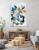 Diffuse II by Daleno Art on GIANT ART - green abstract abstrait