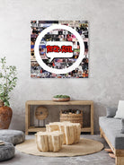 Its Here To Stay by Daleno Art on GIANT ART - red typography cartoons