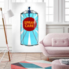 Public Expression II by Daleno Art on GIANT ART - red typography spray can 