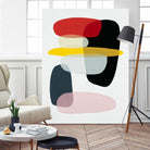 Joy and Pop I by Daleno Art on GIANT ART - abstract