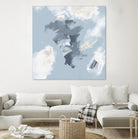 Peaches and Cream II by Daleno Art on GIANT ART - beige abstract