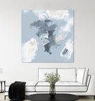 Peaches and Cream II by Daleno Art on GIANT ART - beige abstract