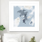 Peaches and Cream II by Daleno Art on GIANT ART - beige abstract