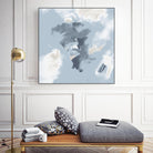 Peaches and Cream II by Daleno Art on GIANT ART - beige abstract