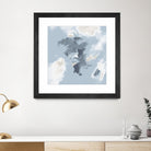 Peaches and Cream II by Daleno Art on GIANT ART - beige abstract