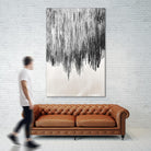 Stained Shower II by Daleno Art on GIANT ART - white abstract abstrait 