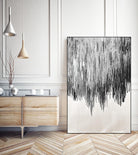 Stained Shower II by Daleno Art on GIANT ART - white abstract abstrait 