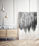 Stained Shower II by Daleno Art on GIANT ART - white abstract abstrait 