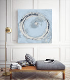 The Calm Before II by Daleno Art on GIANT ART - blue shapes abstrait 