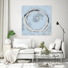 The Calm Before II by Daleno Art on GIANT ART - blue shapes abstrait 