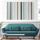 Never Going Straight by Daleno Art on GIANT ART - pink linear stripes