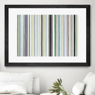 Never Going Straight by Daleno Art on GIANT ART - pink linear stripes