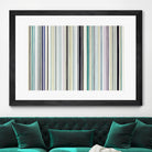 Never Going Straight by Daleno Art on GIANT ART - pink linear stripes