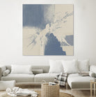 Cool Fury I by Daleno Art on GIANT ART - blue abstract abstrait