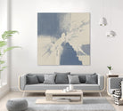 Cool Fury I by Daleno Art on GIANT ART - blue abstract abstrait