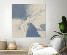 Cool Fury I by Daleno Art on GIANT ART - blue abstract abstrait