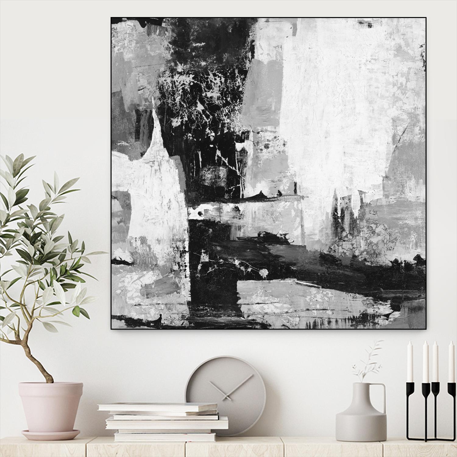 Keep Life Simple by Daleno Art on GIANT ART - abstract