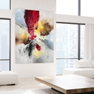 Subversion by Daleno Art on GIANT ART - red abstract abstrait 