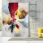Subversion by Daleno Art on GIANT ART - red abstract abstrait 
