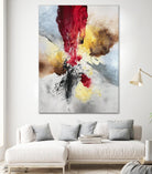 Subversion by Daleno Art on GIANT ART - red abstract abstrait 