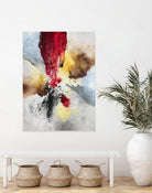 Subversion by Daleno Art on GIANT ART - red abstract abstrait 