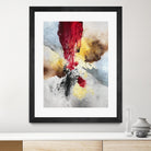 Subversion by Daleno Art on GIANT ART - red abstract abstrait 