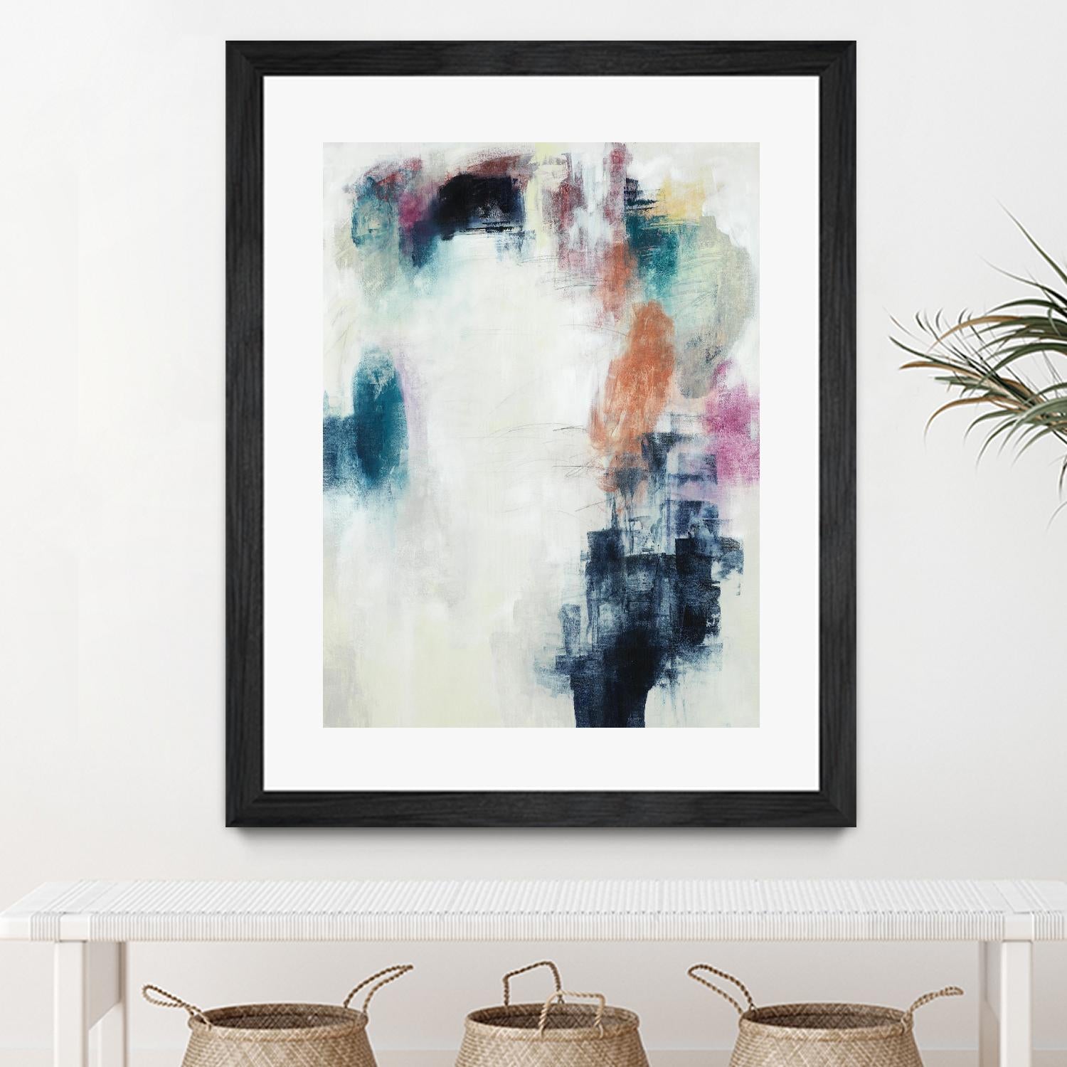 Sensitive Strum by Daleno Art on GIANT ART - blue abstract abstrait 